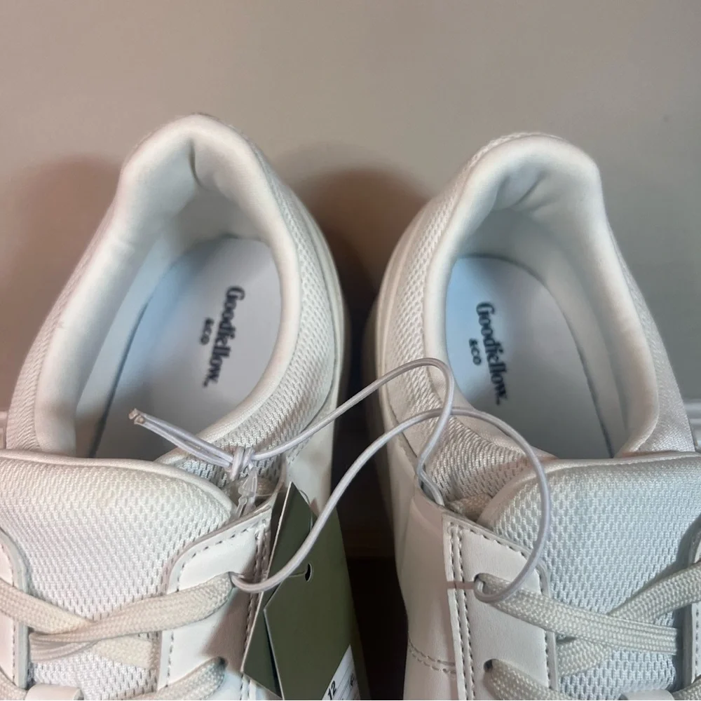 Goodfellow & Co Scout Men’s White Low Top Sneakers Size 12 NWT